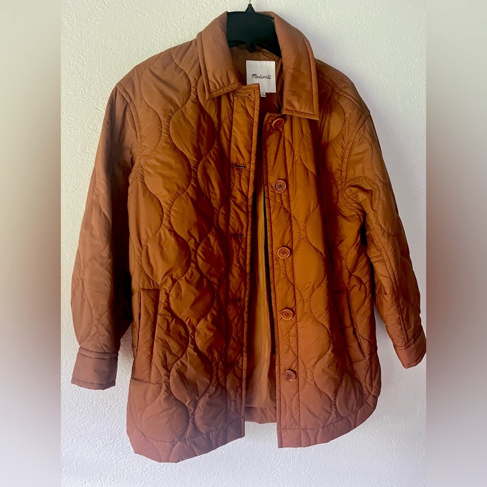 Madewell Air Puff shirt jacket